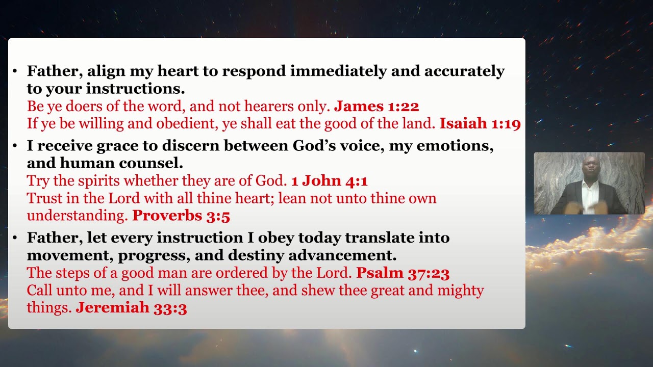Prayers to Respond Correctly to God’s Voice