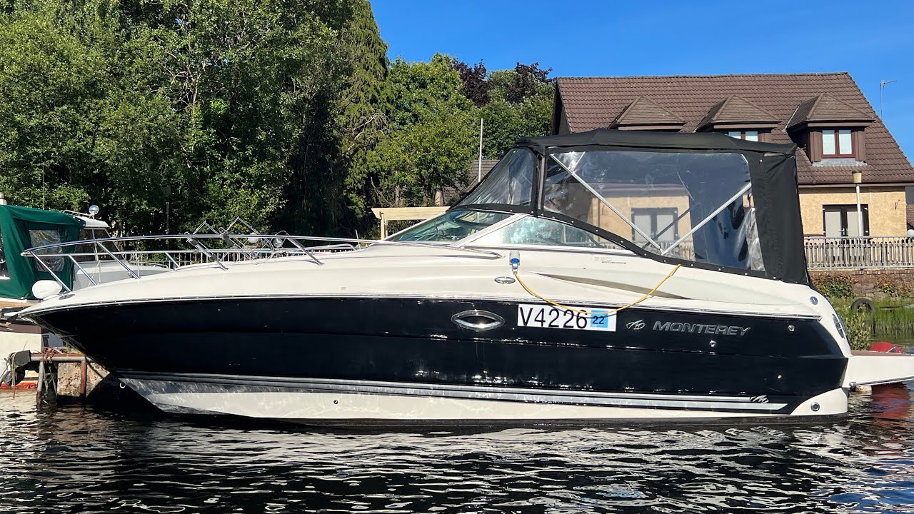 2007 Monterey 250SC £46,995. Economical boating.