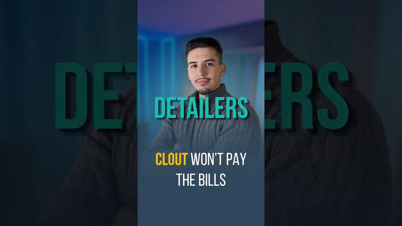 Detailers, don&rsquo;t chase likes. Build a system that gets you paid, consistently.