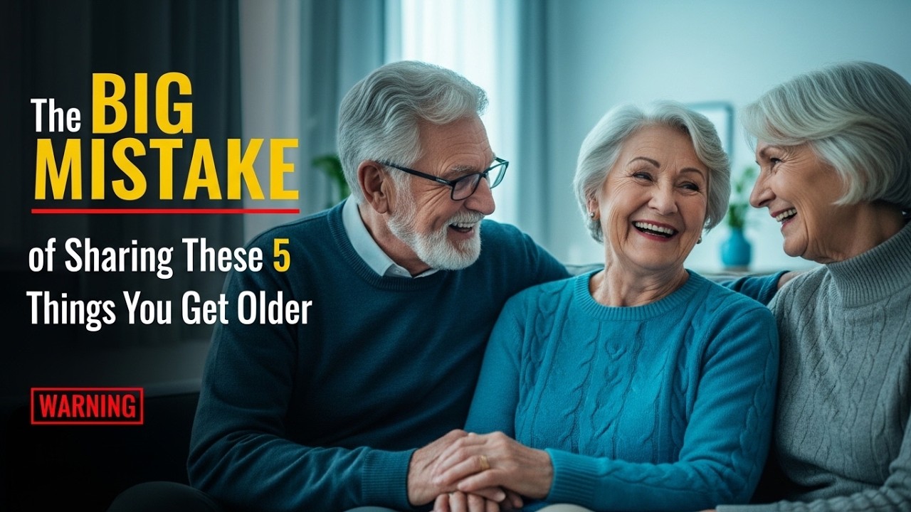 The BIG MISTAKE of Sharing Personal Stuff As You Get Older