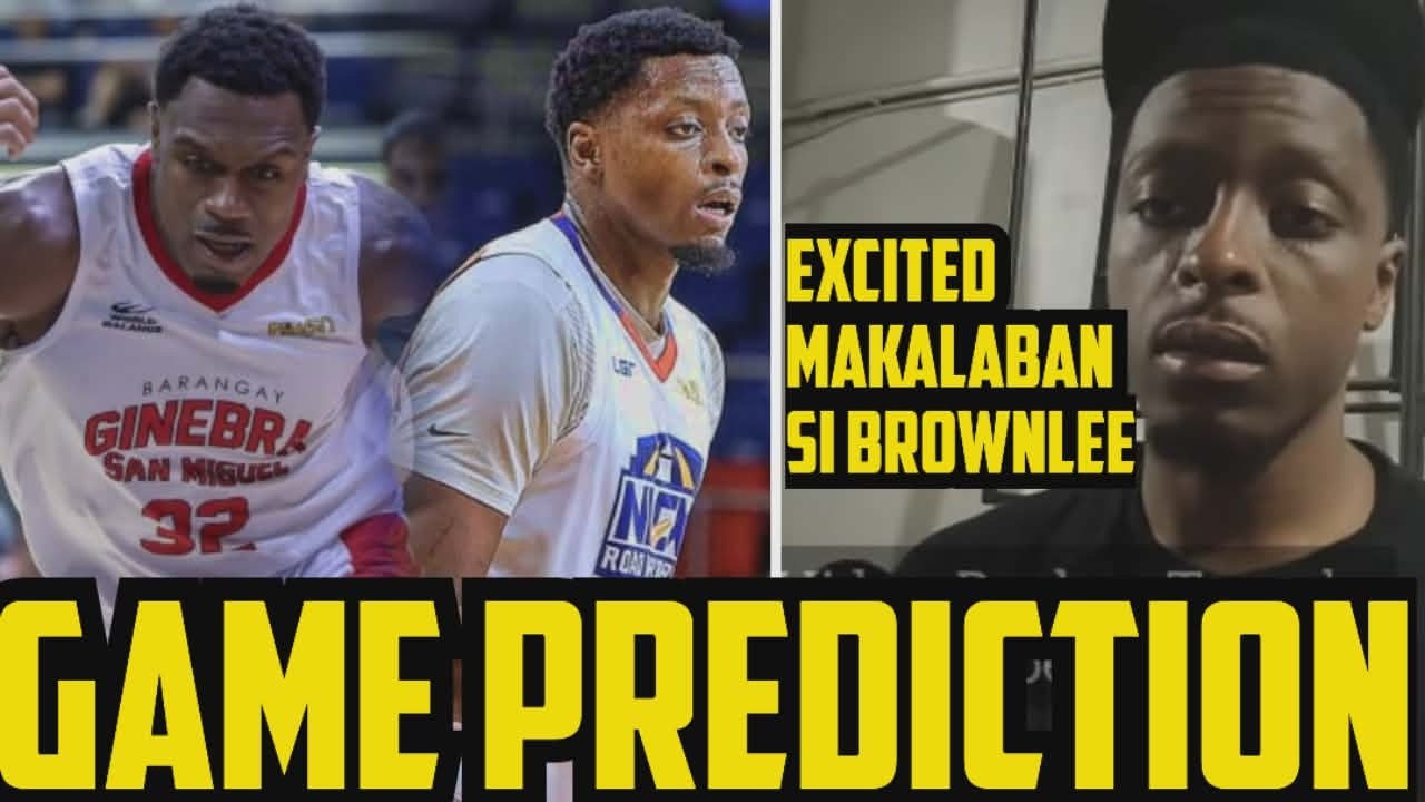 GINEBRA VS NLEX GAME PREDICTION CHALLENGE SA GINEBRA | CADY LALANNE EXCITED MAKALABAN SI BROWNLEE