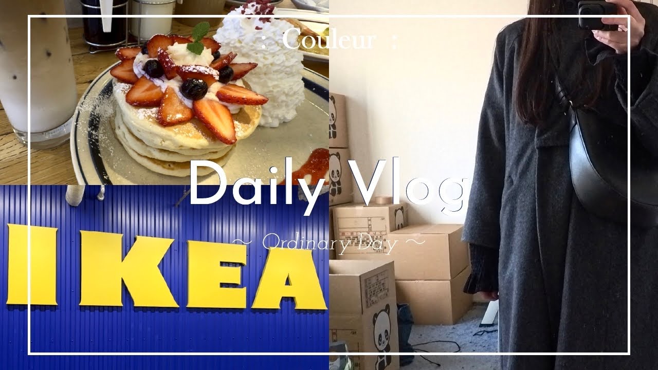 同棲のための引越し準備。~家具を買って部屋を作る3日間~｜vlog｜26歳社会人｜日常