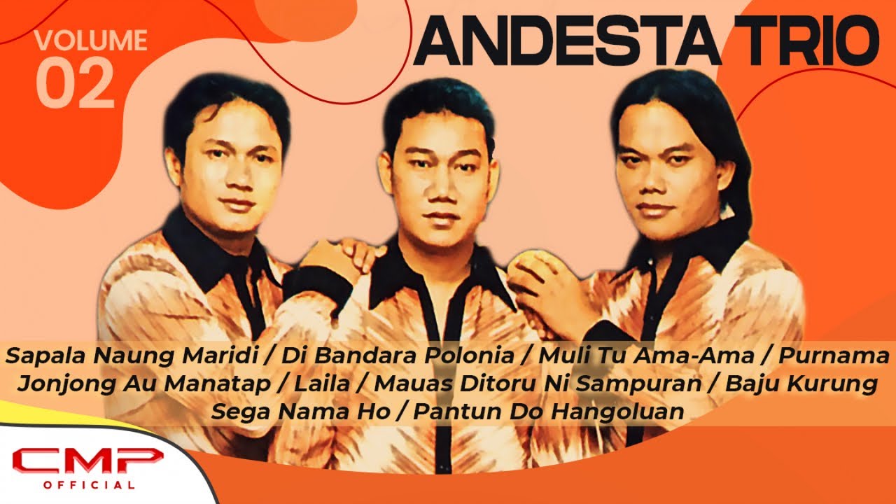 Full Album Pop Batak Andesta Trio - Sapala Naung Maridi Volume 2