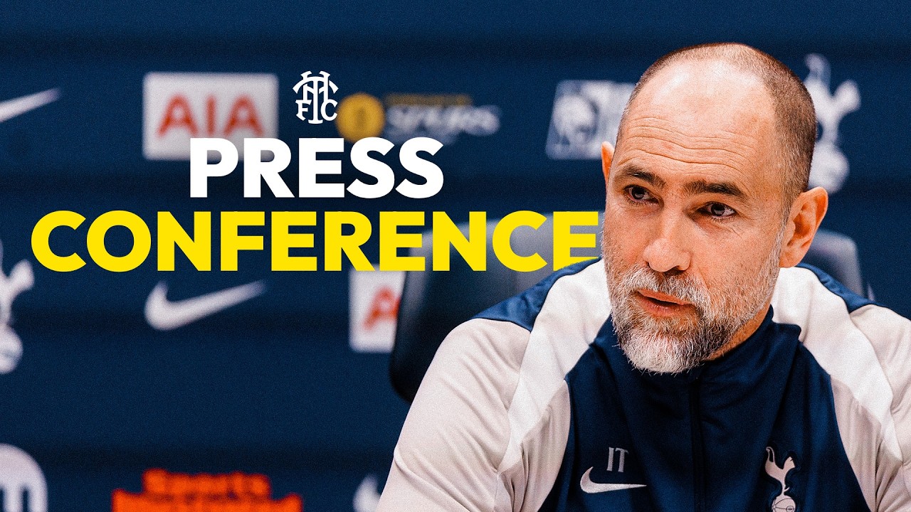 Igor Tudor's first press conference as Tottenham Hotspur Head Coach | Spurs v Arsenal