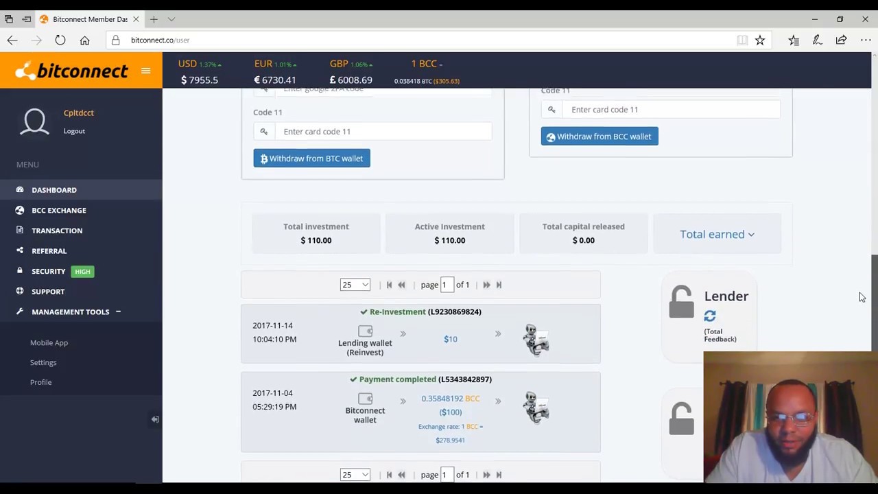 Registration Bitconnect Part#2/$20,000 Bitcoin Loan Chasedown Bitconnect Let the Journey Begin