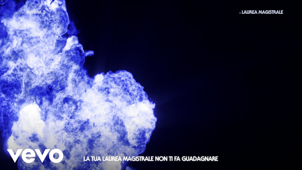 Melons - Laurea Magistrale (prod. Ddusi) [Official Lyrics Video]