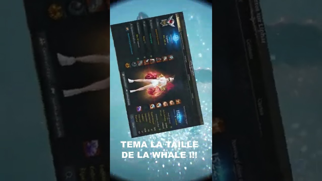 TEMA LA TAILLE DE LA WHALE 🤣 !!! #shorts