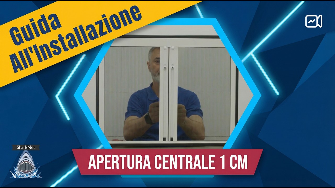 Installazione SharkNet Apertura Centrale