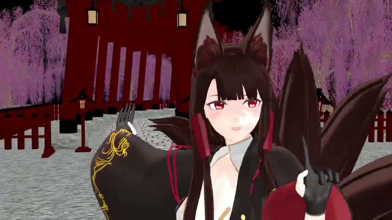 【MMD】千本桜【アズールレーン 赤城】Full HD 60fps
