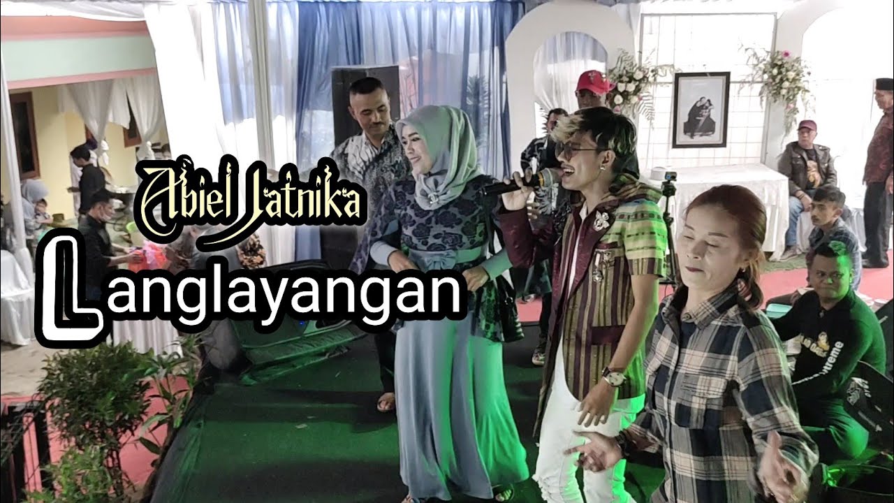 Abiel Jatnika - Langlayangan (Midua cinta) Balad Music Live Pagermaneuh ( Mutiara Sound )