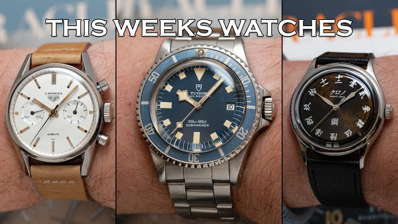 This Weeks Watches - 1981 Tudor Snowflake, Heuer Carrera Gubelin, Kurono Tokyo & More [Episode 92]