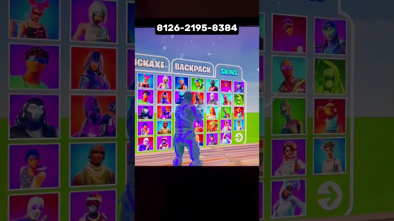 Best Skin Map Fortnite  #fortnite #1v1 #viralvideo #fortniteskins #shorts