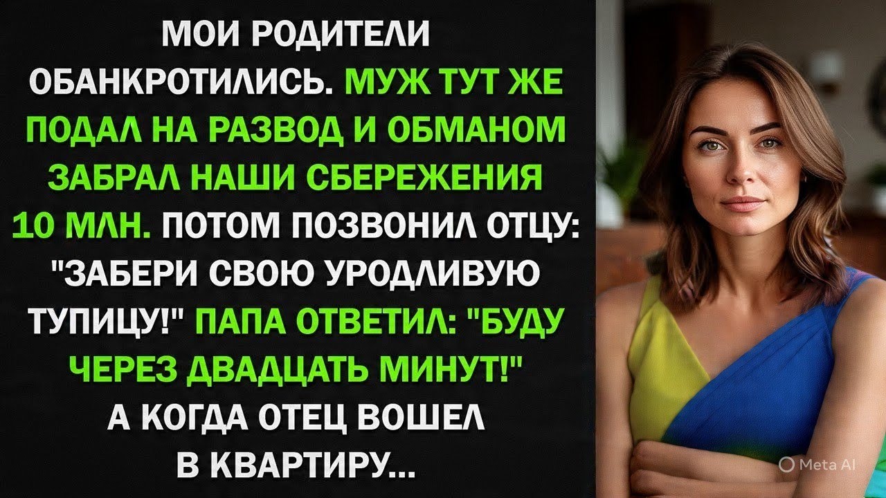 Муж выгнал её с ребёнком, назвав дочь уродиной… Но он не знал, КТО её отец