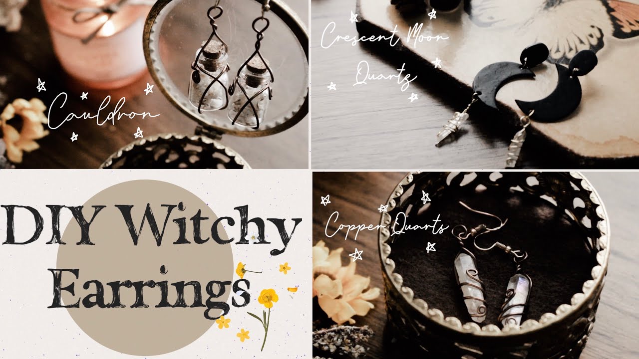 How to: DIY Witchy Earrings ☾