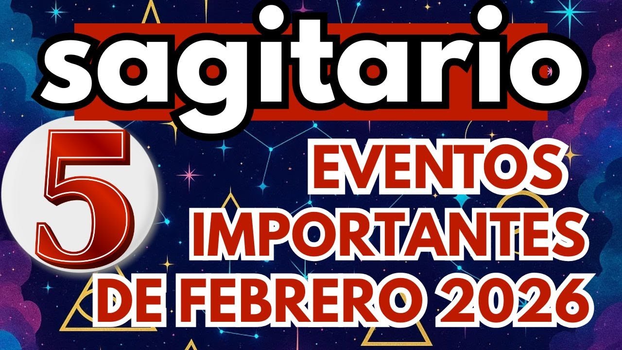SAGITARIO ♐️ ¡SE ABREN LAS PUERTAS! 🗝️ El empujón mental que necesitabas para triunfar este FEBRERO