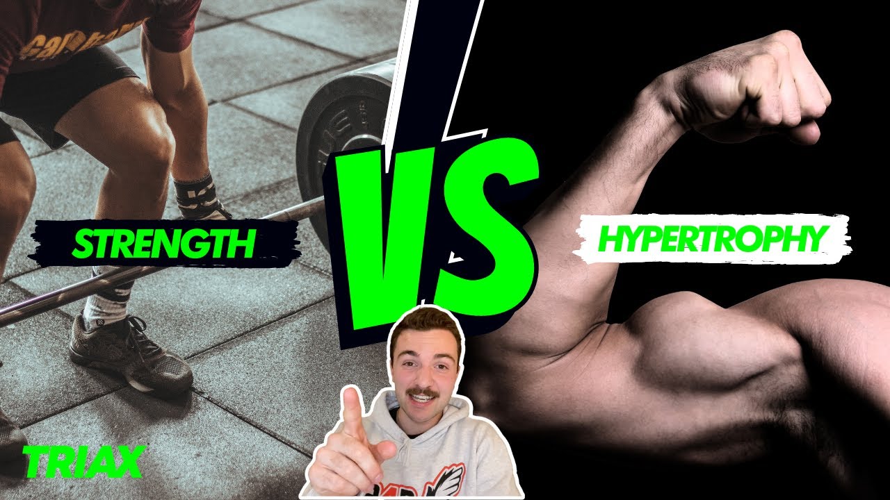 Training for STRENGTH vs HYPERTROPHY | How to Get Strong and How to Add Muscle