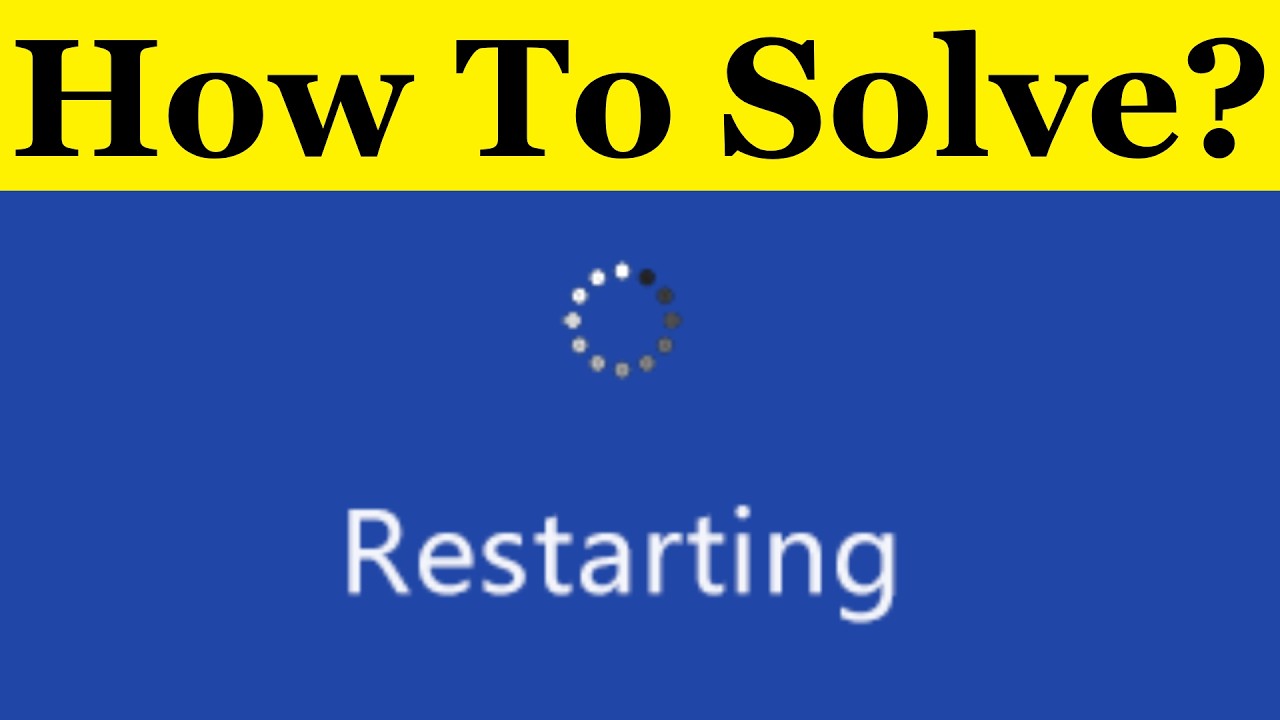 How To Fix Windows Keeps Restarting After Sleep Mode