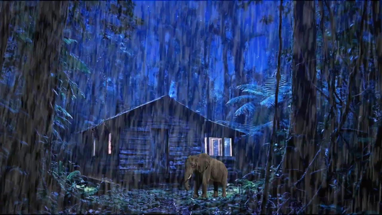 Sleep Quickly & Deeply 🪵🌧️ Cozy Cabin Rain on the Roof | Listen & Relax Now