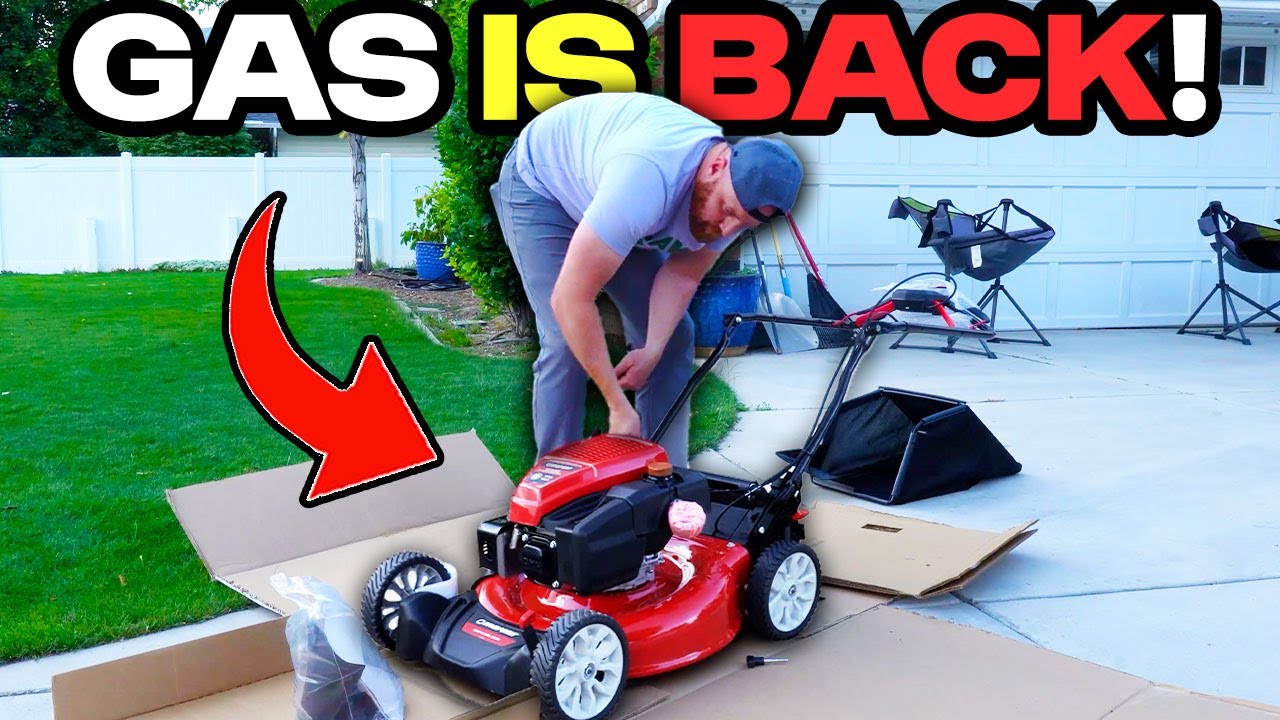 Gas Is Back—Troy-Bilt TB310C Takes On 20,000 Sq Ft (First-Pull Start)