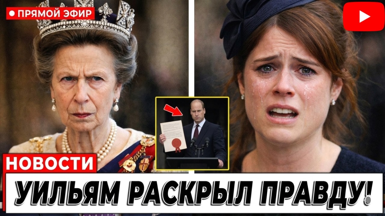 Уильям РАЗОБЛАЧАЕТ тайные связи Беатрис и Евгении с Эпштейном — «Вы Запрещены!» 🔥