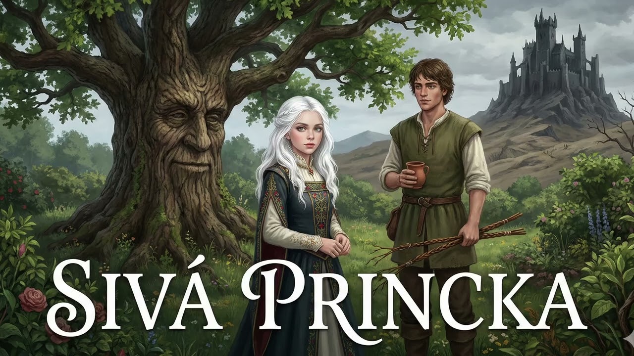 Sivá princka. Pohádka o nafoukané královské dcerce