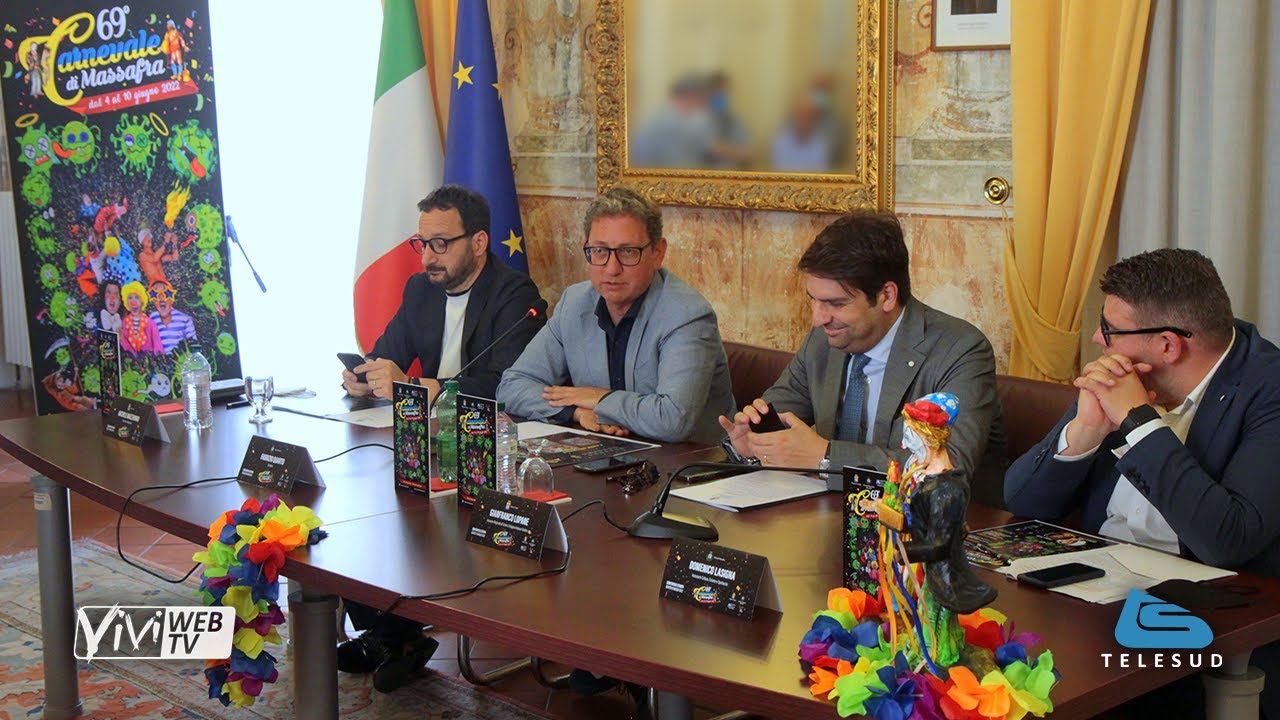 Presentazione della 69esima edizione del Carnevale di Massafra