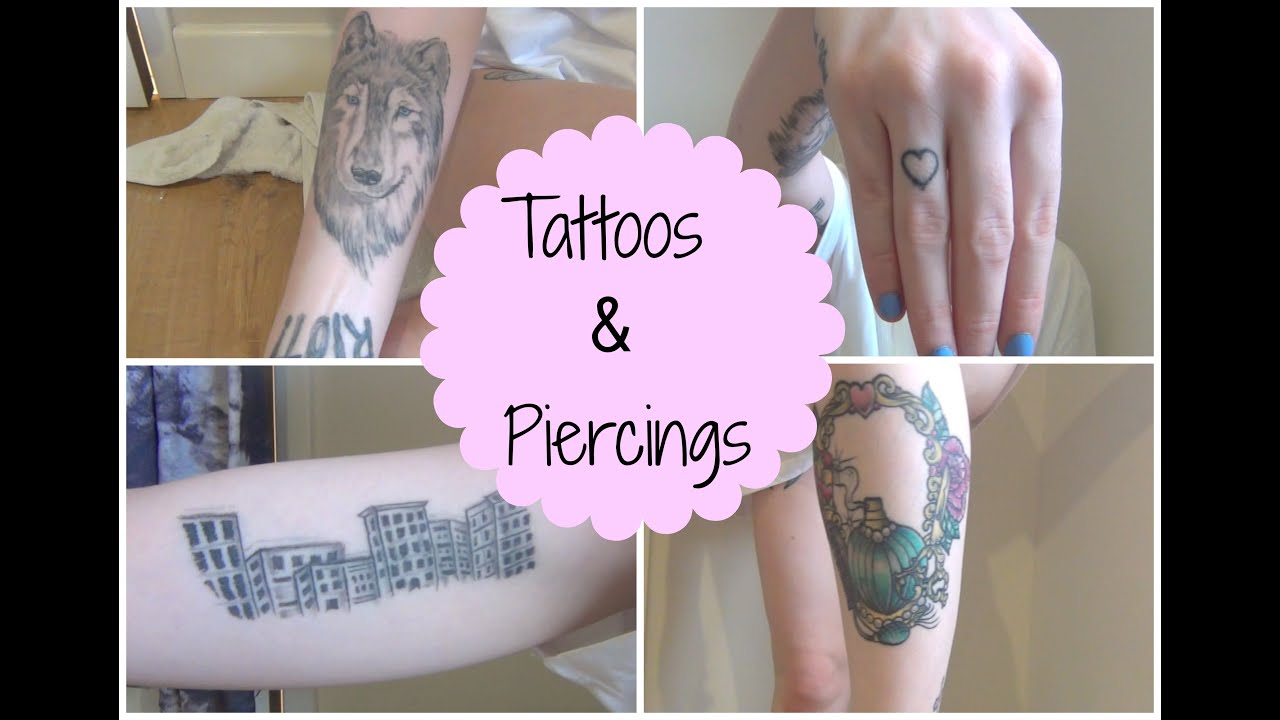 My Tattoos and Piercings!