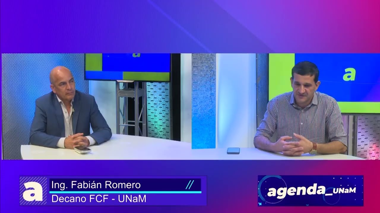 AGENDA UNaM - Ing. Fabián Romero - Decano de la FCF