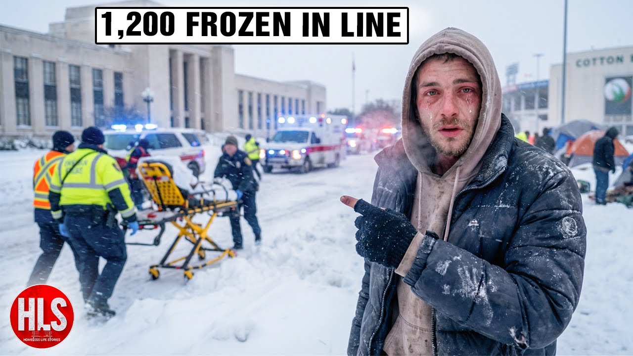 Dallas Homeless Crisis 2026: 1,200 People Frozen in Line at Fair Park