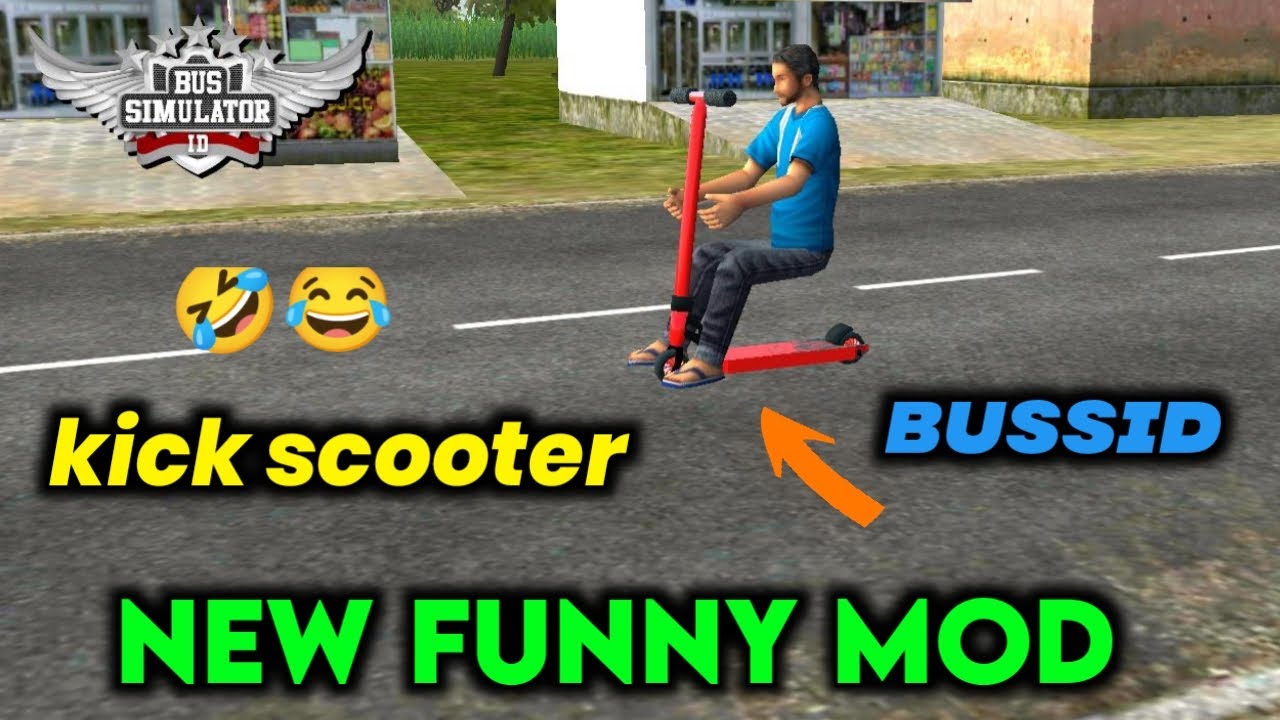 kick Scooter Mod for bussid