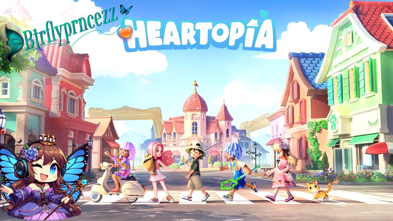 🦋Heartopia Gameplay 🦋  Cozy Life, Cute Tasks & Fluttery Fun