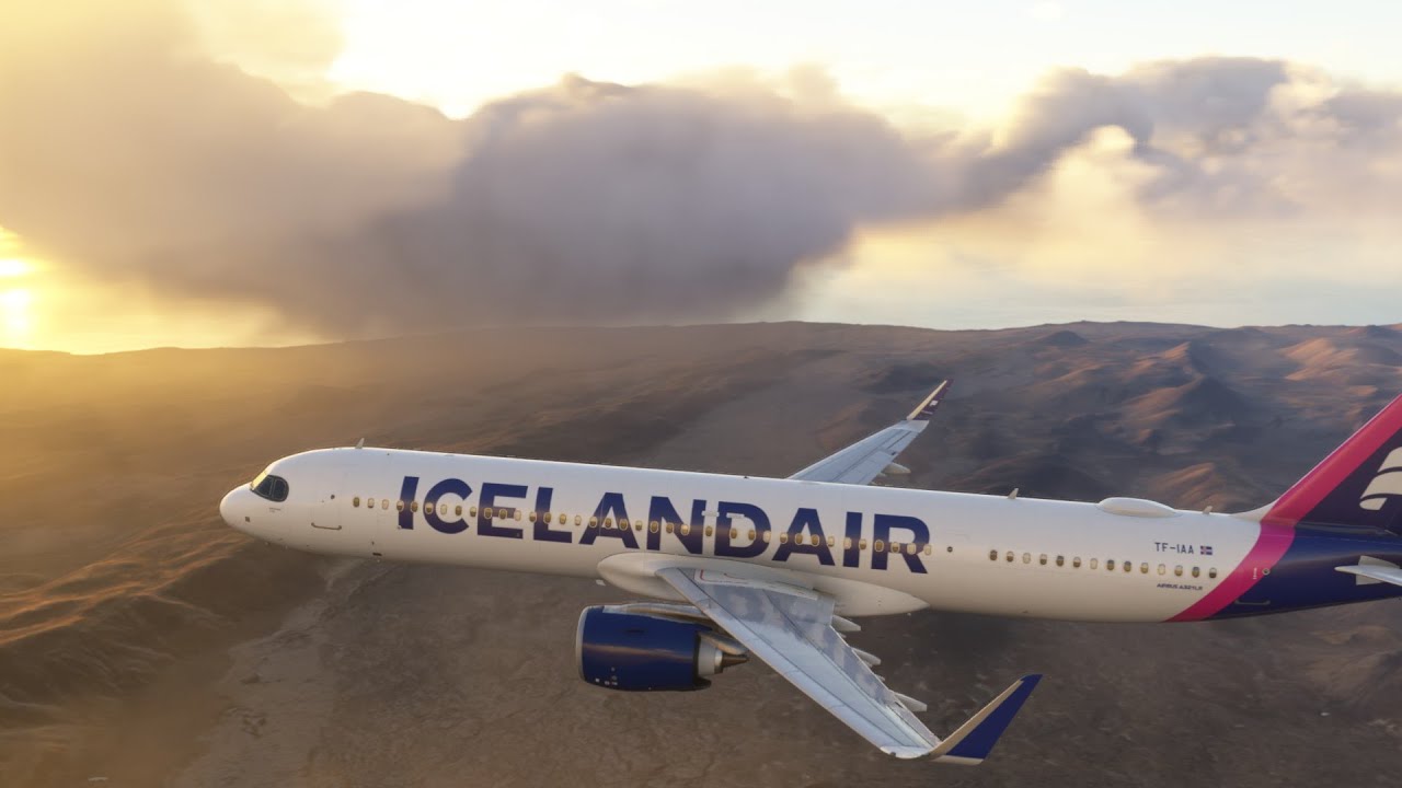 iniBuilds A321 | MSFS2024 | BIKF Keflavík, Iceland - EKVG Vágar, Faroe Islands | 24TH LEG