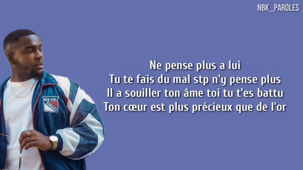 Tayc - N'y pense plus (paroles Lyrics video)