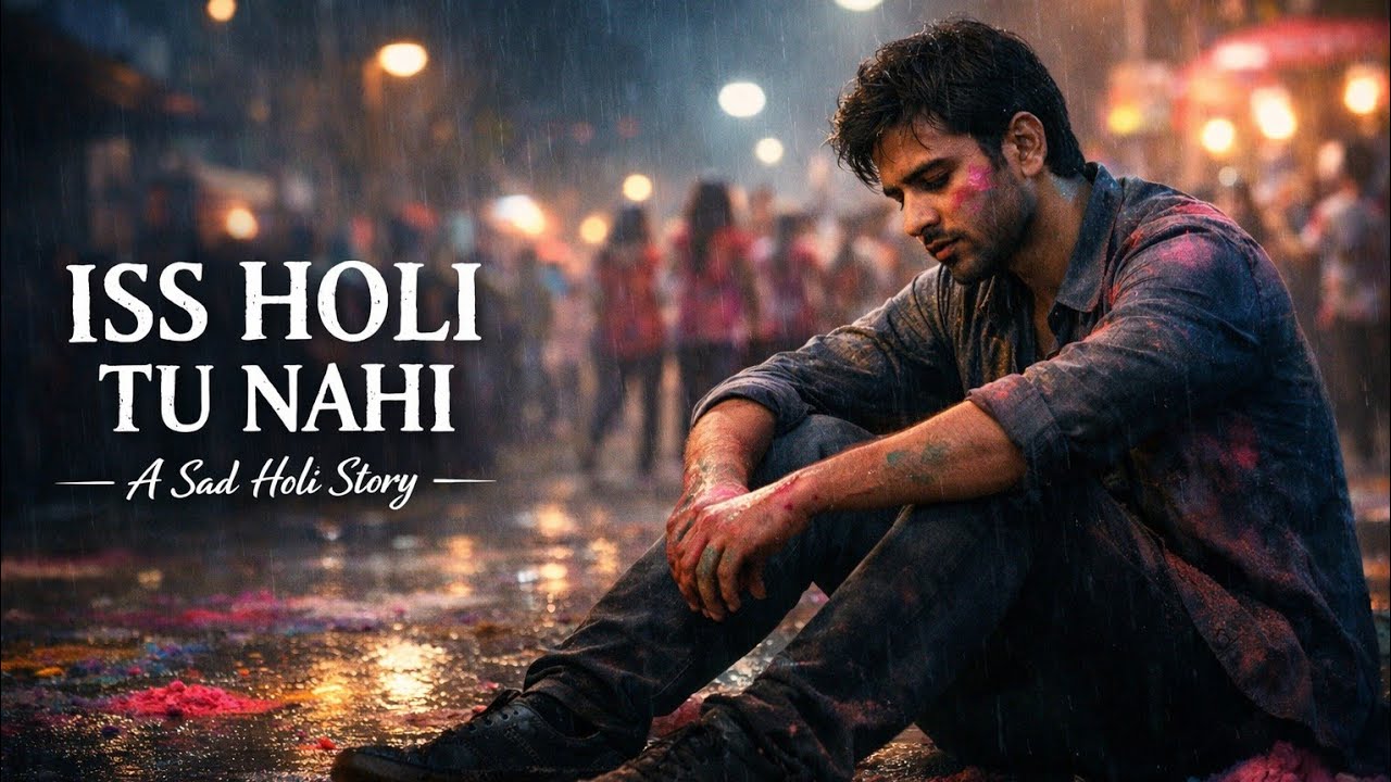 Iss Holi Tu Nahi 💔 | Sad Holi Song 2026 | Emotional Lofi Sad Song 🎵