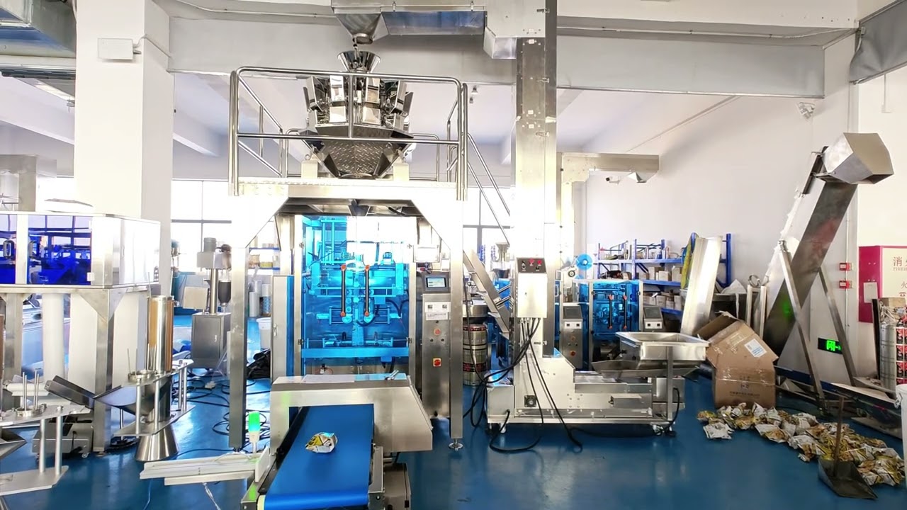 Roasted Chana Packing Machine | Vertical Snack Packaging Solution