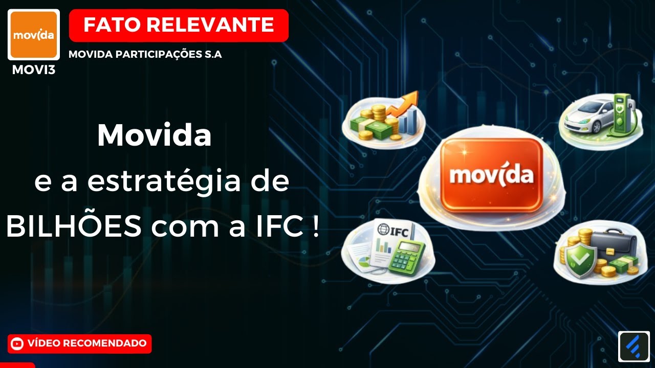 #MOVI3: Movida Antecipa 2026 com estrat&eacute;gia de capta&ccedil;&atilde;o de R$ 3,5 BILH&Otilde;ES com a IFC. Veja detalhes 💰