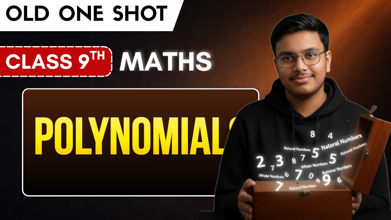 Polynomials Class 9th in ONE SHOT by Vansh Pradhan