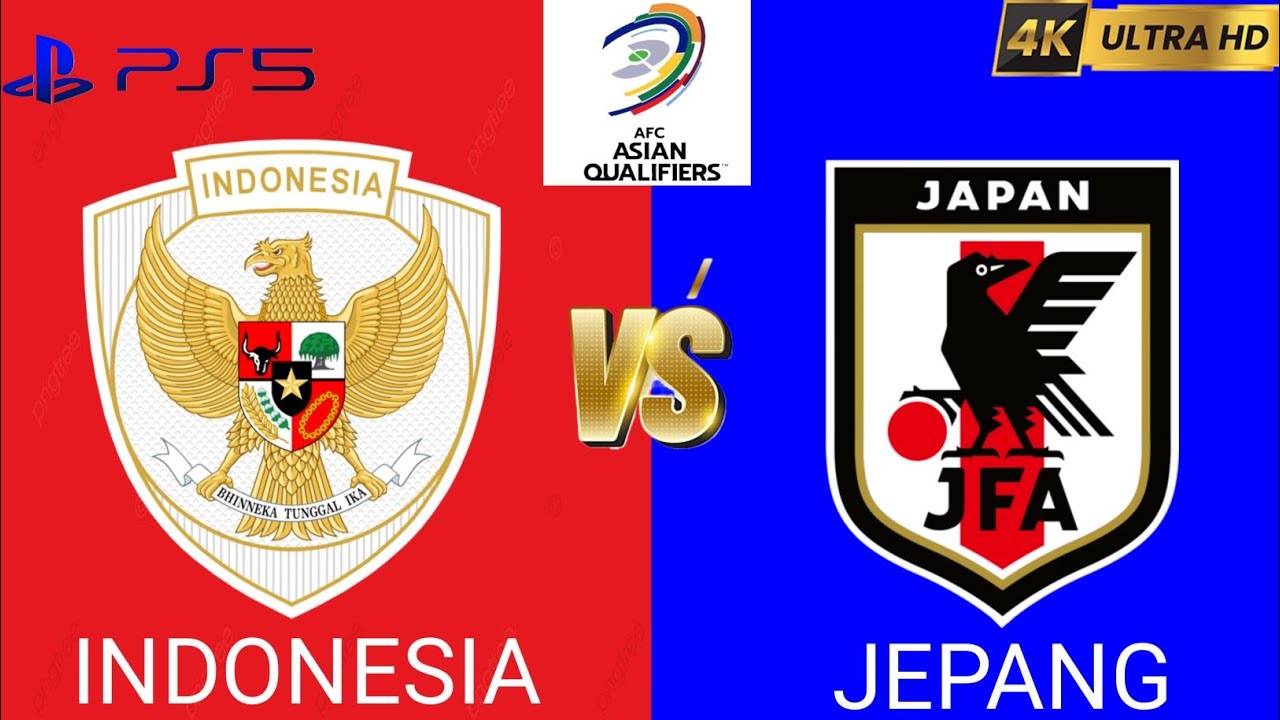 Kualifikasi piala dunia: Indonesia vs Jepang | eFootball 2025 Gameplay (Full HD 4K PS5)