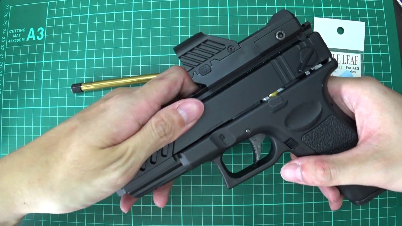 CYMA - CM.030 - GLOCK G18C - Upgrade the Barrel & Hop Rubber 精密管改裝分享