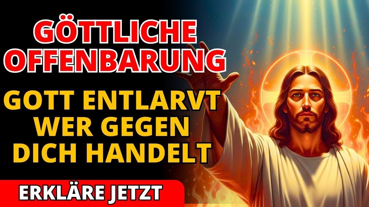⚔️ Heute Nacht ENTLARVT Gott jeden verborgenen Feind, der gegen dich vorgeht: kraftvolles Gebet