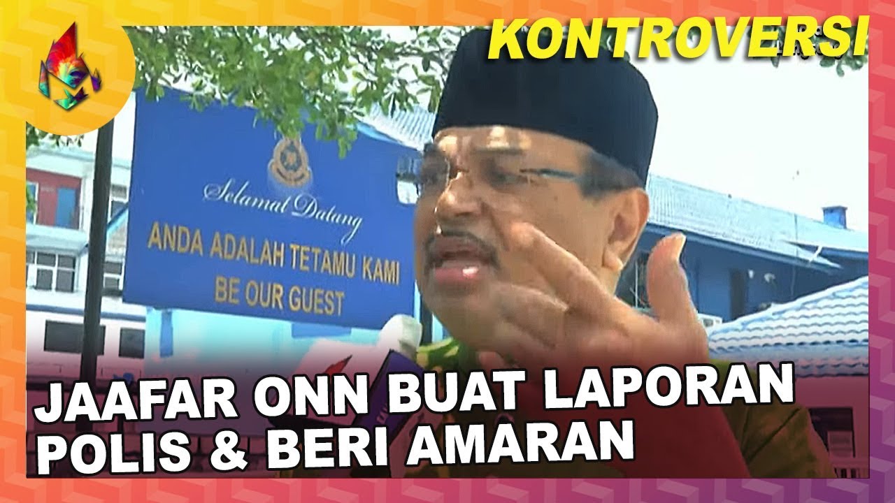 Jaafar Onn buat laporan polis & beri amaran | Melodi (2019)