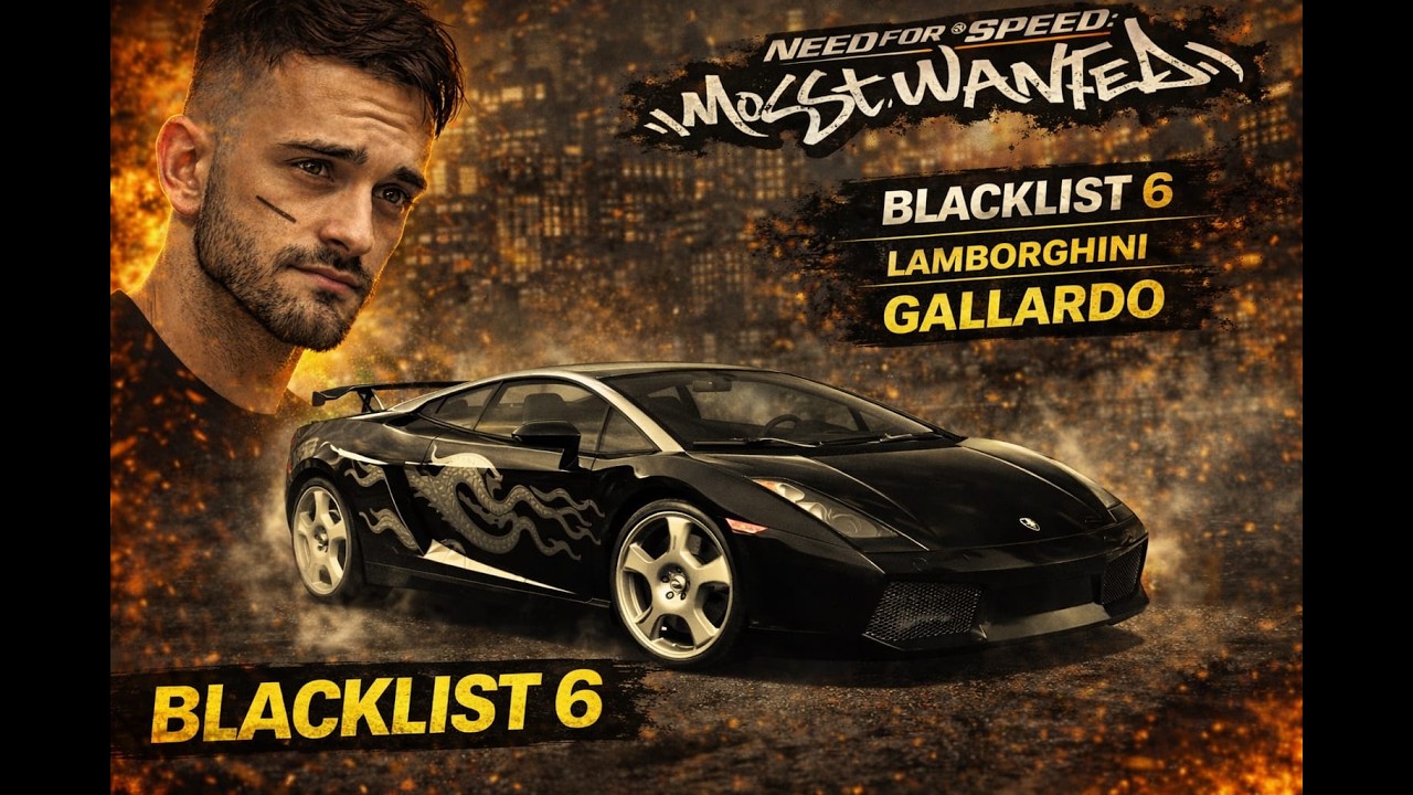 NFS Most Wanted 2005 Blacklist 6