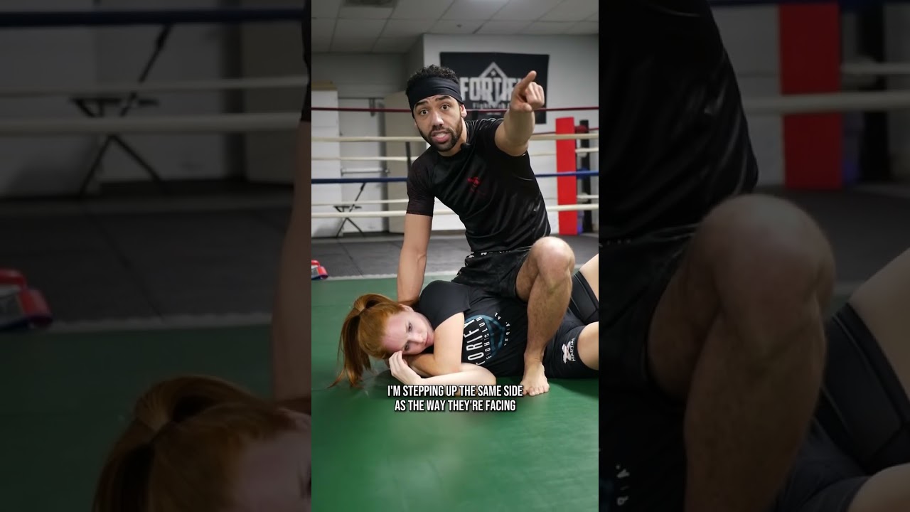 Coach Matt teaches a mount transition to the back using a gift wrap! #bjj #jiujitsu