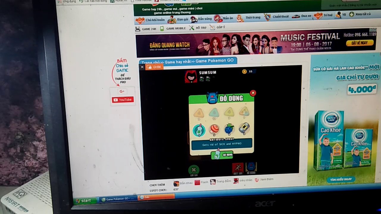 Chơi Game Pokemon Go Trên Game24h