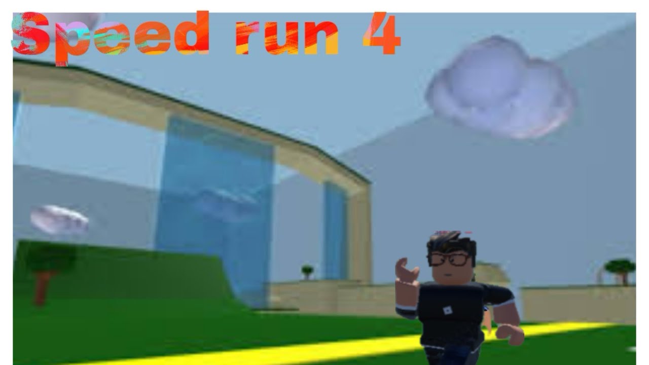 Roblox speed  run