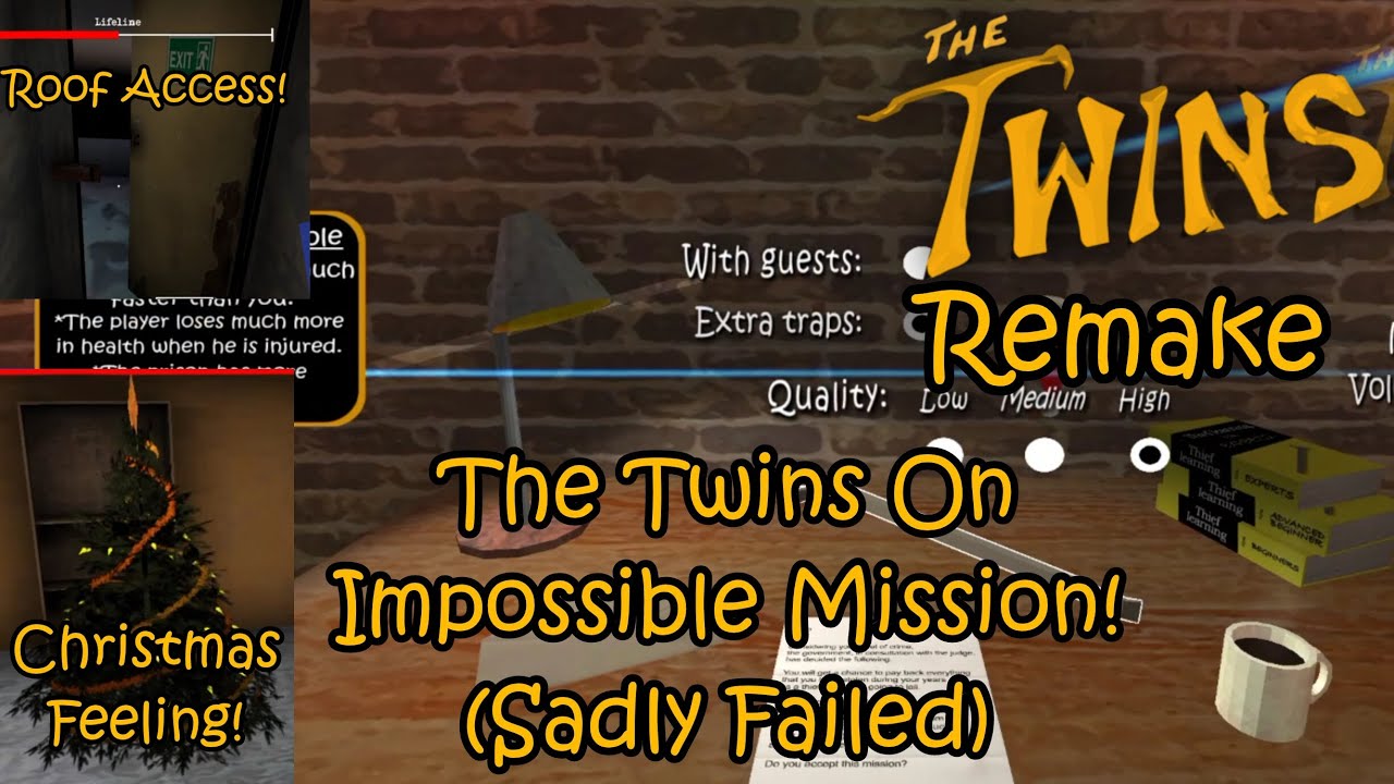 The Twins Remake On Impossible Mission! (Failed)