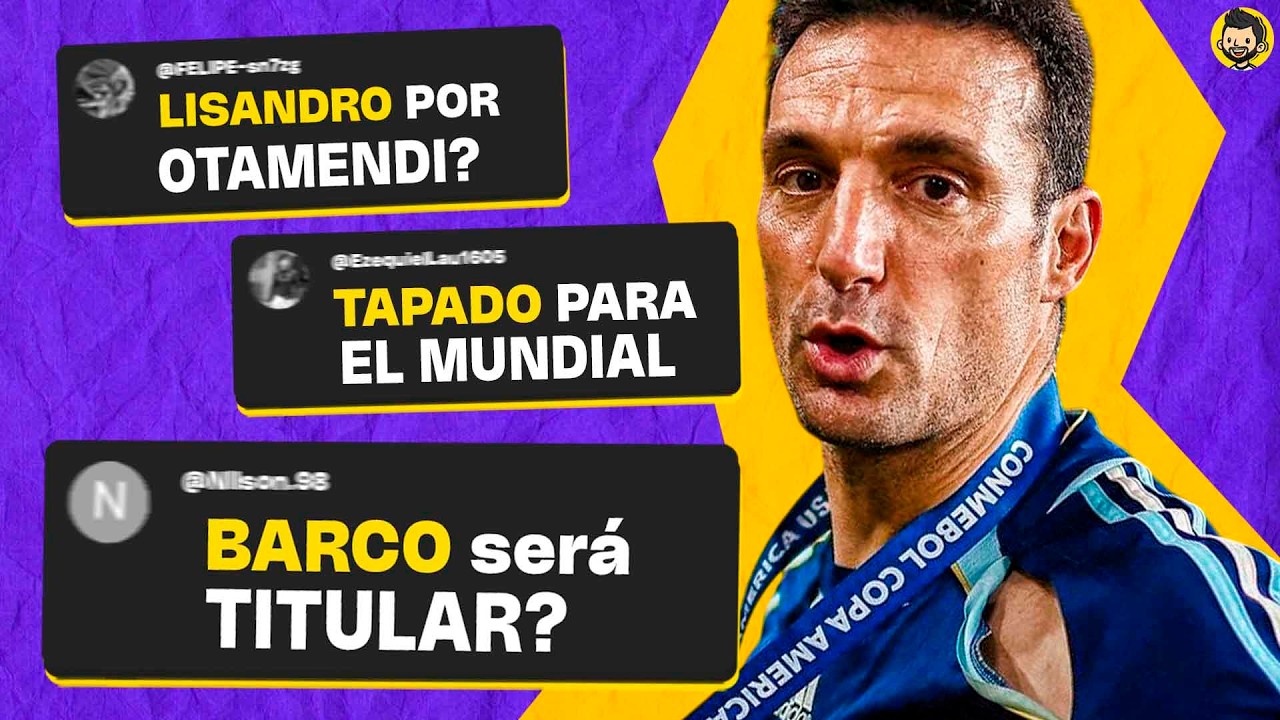 El equipo para la Finalissima | ¿Barco TITULAR? | RESPONDO TODO