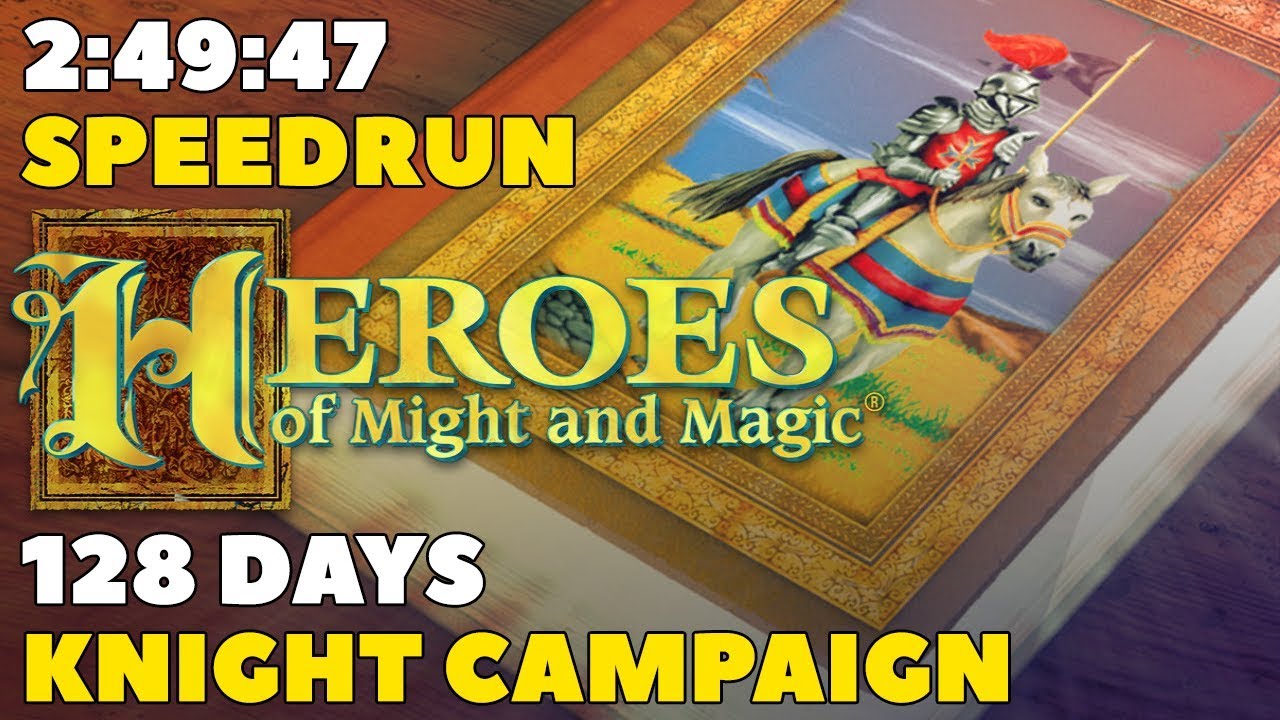 Heroes of Might and Magic (1995): Knight Campaign Speedrun in 2:49:47 (128 days, Obsoleted)