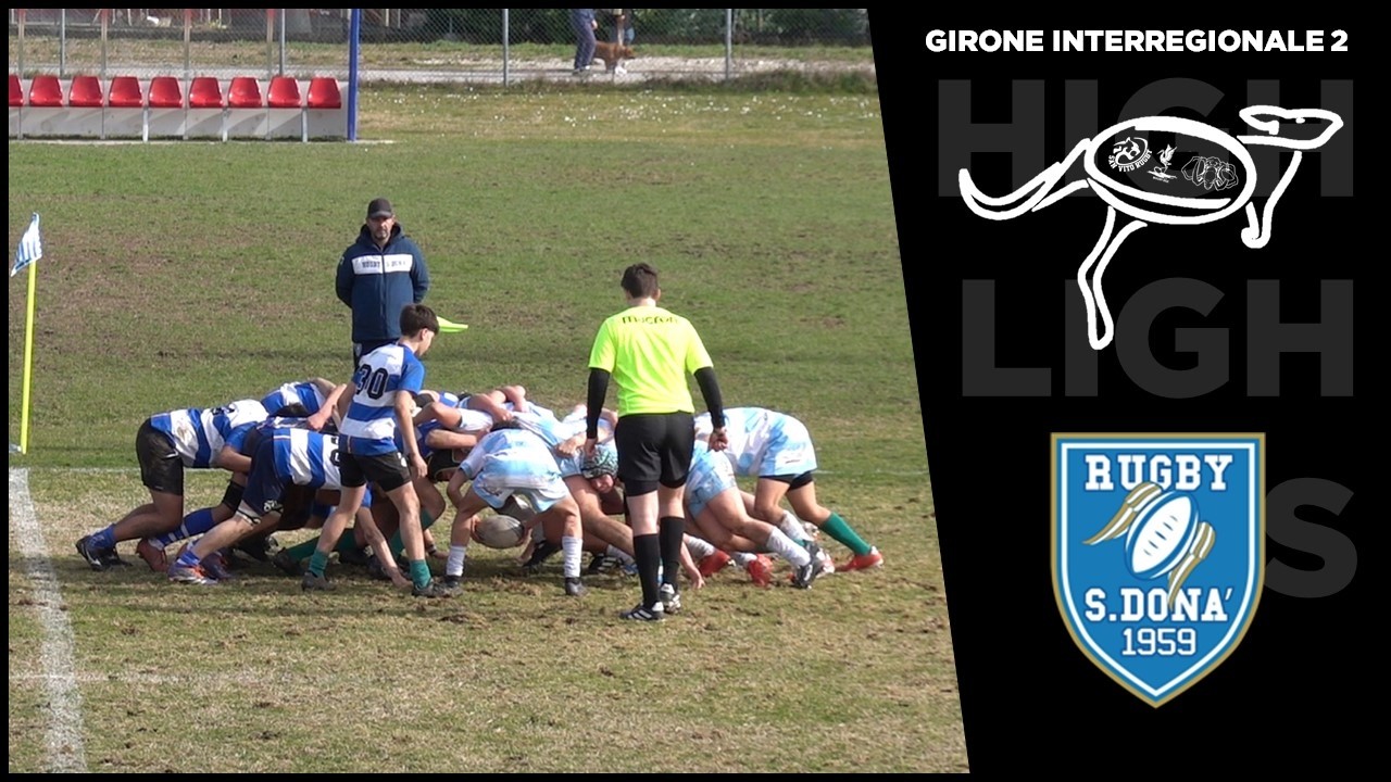 Rugby U16 Canguri - San Donà (Ritorno/Girone Interregionale 2) | Highlights