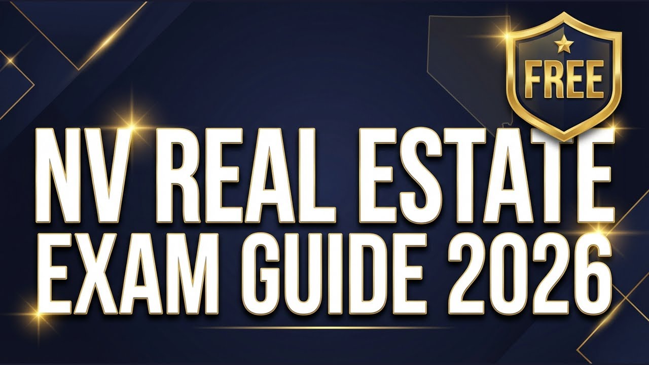 Nevada Real Estate Exam Guide 2026 | FREE Study Guide & Practice Test